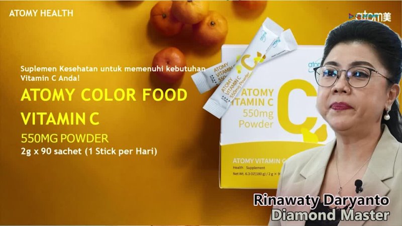 Atomy Colorfood Vitamin C Rinawaty Daryanto