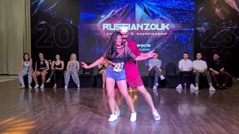 Jotta и Luanna Rodrigues. 1 место JnJ Advanced. Russian Zouk Congress 2023