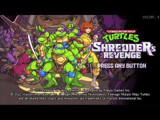 PS 4 Teenage Mutant Ninja Turtles Shredders Revenge Episode 1 Jaw-Breaking News! Прохождение