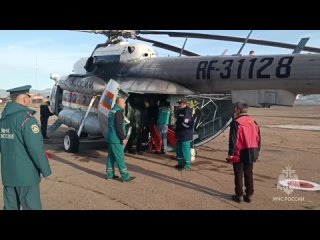 Вертолёт МЧС вылетел за пострадавшими в Курумканский район Бурятии
