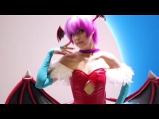 Darkstalkers Lilith Aensland Cosplay by ariadna_lobe at Bubble Comic Con 2023
