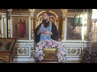 ПроповедьSpasAndreevka настоятеля Спасского храма иерея Димитрия Полещука на Всенощном бдении.
