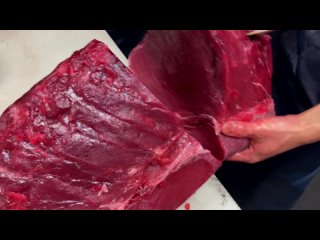 Finding An UNWANTED Harpoon Spear Head While Filleting Bluefin Tuna!