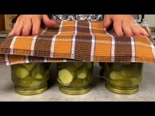 Маринованные огурцы по фински на зиму (никакой стерилизации)