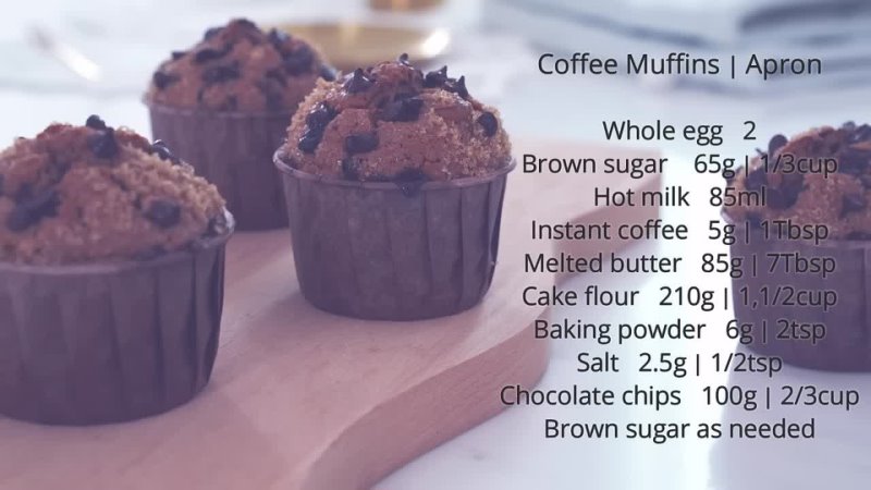Coffee Muffins｜Apron
