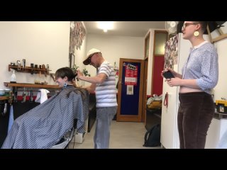 Retro Haircuts - Aissa is Back and Sam Joins Us for a Trip to Mr Tans Barbershop