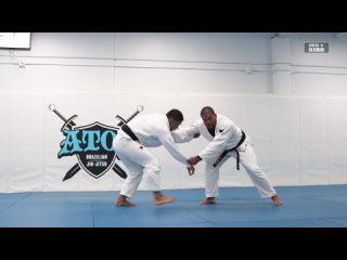 Andre Galvao - K Guard Sweep With Double Pants Grip  Part 1