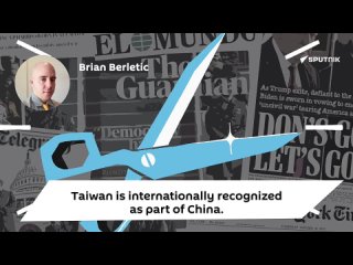 ️ On the US efforts to turn Taiwan into a powder keg similar to Ukraine: