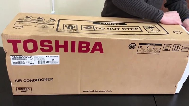 Обзор кондиционера Toshiba RAS-10S3KV-E серии SUZUMI (2018)