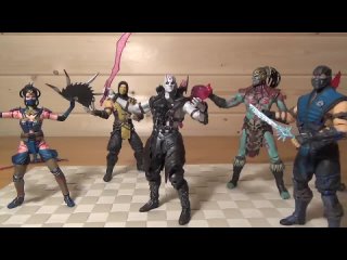 Mortal Kombat X - фигурки Куан Чи, Коталь Кан, Китана - Мортал Комбат - Смертельная битва
