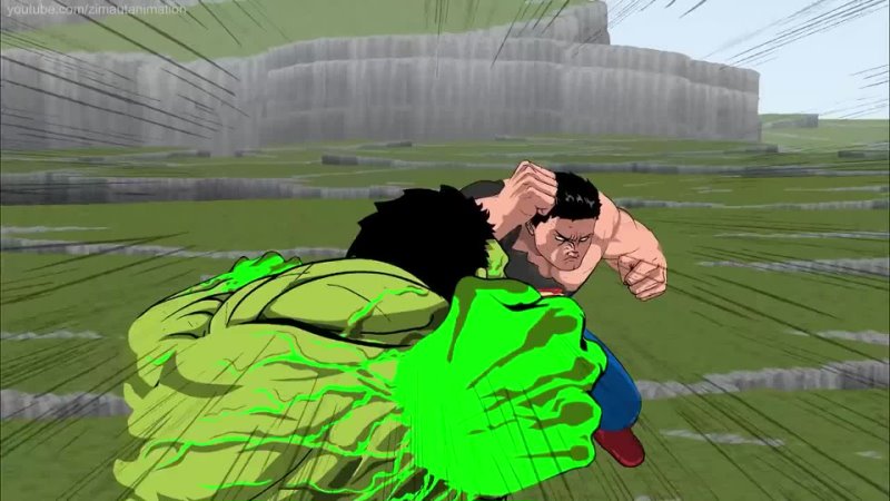 Superman Vs Hulk Animation (Part3⧸3) -Taming The Beast 