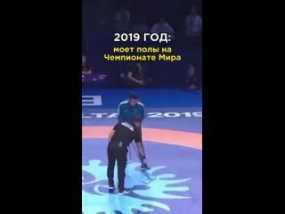 19-летний Ризабек Айтмухан завоевал первое золото в истории Казахстана на чемпионате мира по вольной борьбе