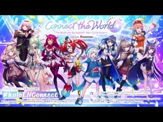 Hololive English 1st Concert -Connect the World- (Live) Update