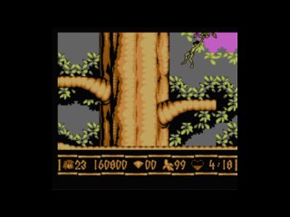 Dendy (Famicom,Nintendo,Nes) 8-bit Jungle Book Level 6 Прохождение