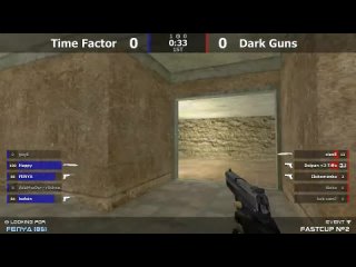 Stream cs 1.6 // Time Factor -vs- Dark Guns // Final Fastcup#2 @ by kn1fe