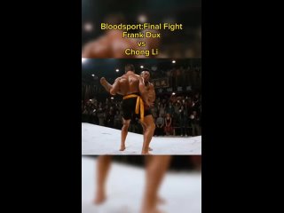 Bloodsport:Final Fight Frank Dux vs Chong Li