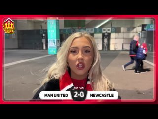 ASM IN WAN-BISSAKAS POCKET! Manchester United 2-0 Newcastle United   BETHS Fan Vlog