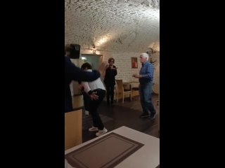 Наши танцы на встрече с однокурсниками  в Москве