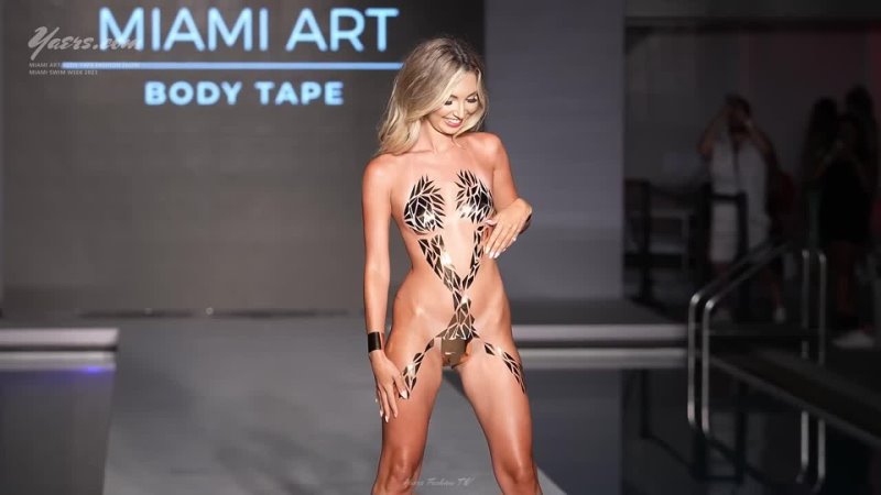 Miami Art Body Tape Fashion Show - Miami Swim Week 2023 - Planet Fashion TV - Full Show 4K60