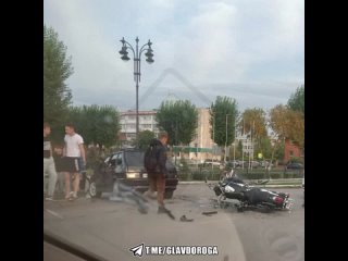 В Ирбите автомобилист не уступил дорогу и сбил мотоциклиста