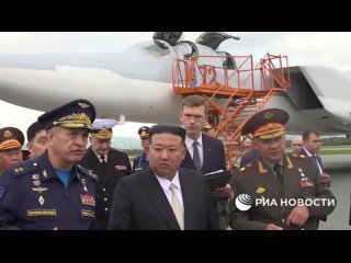 🇰🇵 🇷🇺 Лидер КНДР Ким Чен Ын прибыл на аэродром Кневичи города Владивостока. 2023 г.