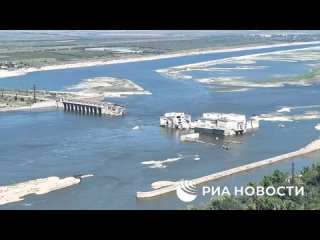 #СВО_Медиа #Военный_Осведомитель
Каховская ГЭС спустя 2.