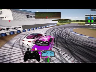 [Teslik] КАК ИГРАТЬ НА ГЕЙМПАДЕ?! ПОМОЩНИК ДЛЯ ДРИФТА В ASSETTO CORSA! ПОКАТУШКИ С @CatwishStudio