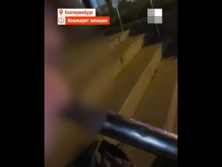 В Екатеринбурге парень закошмарил прохожих и плюнул в женщину