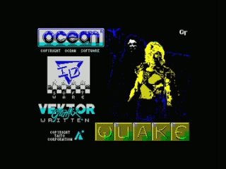 Quake (1997) Walkthrough, ZX Spectrum 48к. Квейк на Спектрум. (Назад в будущее СССР 2.0)