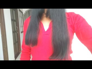 Kanchi Foundation - My Very Long Hair To Short Hair Cutting 🥺｜｜ Kanchifoundation