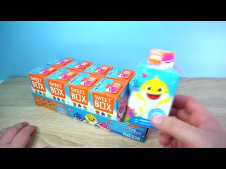 Baby Shark SweetBox Акуленок фигурки сюрприз Бэйби Шарк