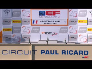 Euroformula Open 2023 ROUND 4 FRANCE - Paul Ricard Race 3