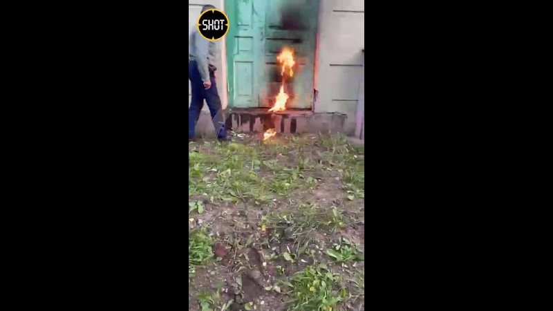 Женщина подожгла военкомат Выборгского района в