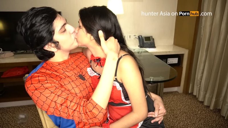 Hunter Asia Spiderman Long Kissing Closeup Hot Kissing Compilation Porn