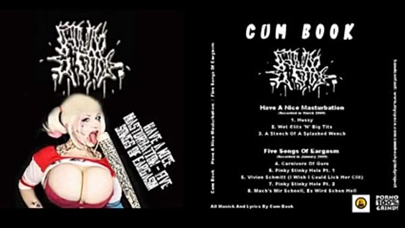 Cum Book – Have a Nice Masturbation - Five Songs of Eargasm CD