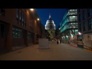 🌇 London Sunset Walk | A Stroll from Southbank to St Paul´s Cathedral [4K HDR]