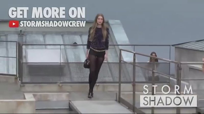 Marie SInfiltre gets kicked out from Chanel Runway by Gigi