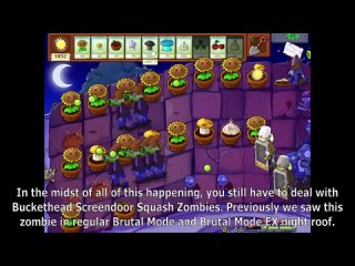 [RCCH] Roof on nighttime becomes IMPOSSIBLE MODE in Ohio PvZ (Brutal Mode EX Plus Mod Part 4)