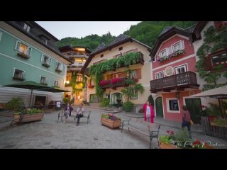 HALLSTATT - The Most Beautiful Fairytale Evening Walk in Austria 8K