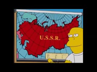 Точная дата восстановления СССР предсказана в Симпсонах (видео 2019 года)
