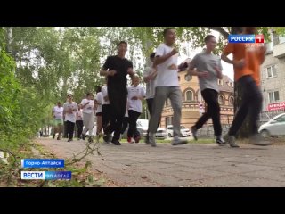 В Горно-Алтайске состоялась «Трезвая пробежка», посвященная празднованию Всероссийского Дня трезвости