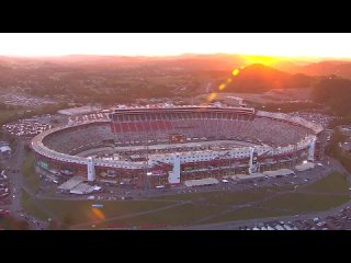 Chopper camera - Bristol - Round 27 - 2023 NASCAR Xfinity Series