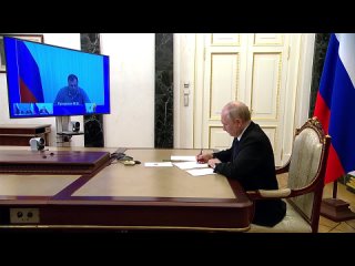 Марат Хуснуллин доложил Президенту о текущей ситуации на Крымском мосту