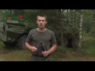 кадры от военных журналистов и впечатления белорусских десантников в сюжете телекомпании «ВоенТВ».
