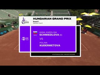 Теннис Анна Шмидлова (Чехия) - Полина Кудерметова (Россия) Будапешт 2023