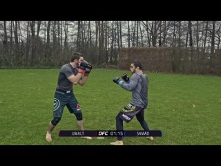 COMBAT-SAMBO VS. WRESTLING | MMA Streetfight | DFC