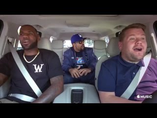 Lebron James, Ice Cube and James Corden singing It Was a Good Day 🤩