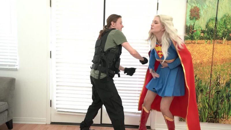 Supergirl Destroyed - Skye Blue