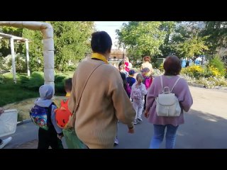 В преддверии Дня туризма,  21 сентября 2023 года, воспитанники Детского сада 97 Волжского района г.Саратова.