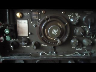 Радиоприёмник “Angry 5“ AN/GRR-5 - использовался в ВС США в 1950-1960-х годах